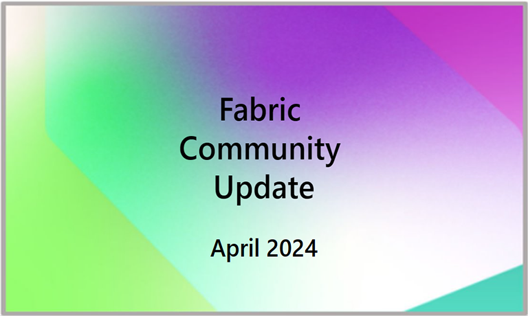 April Fabric Community Update
