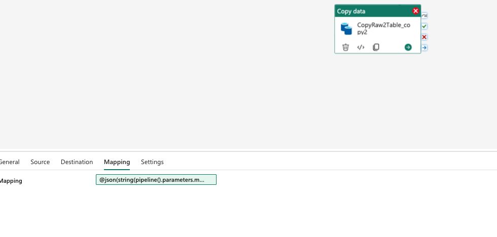 Is Fabric Pipeline Copy Activity Dynamic Mapping S Microsoft