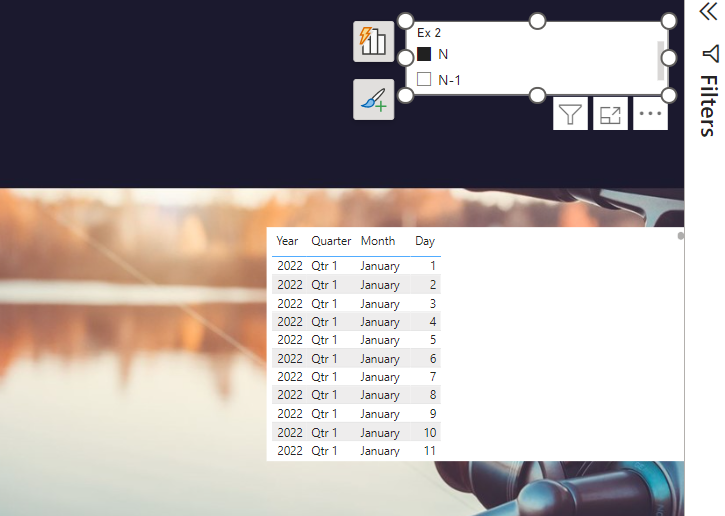 Solved: filtering table not working - Microsoft Fabric Community