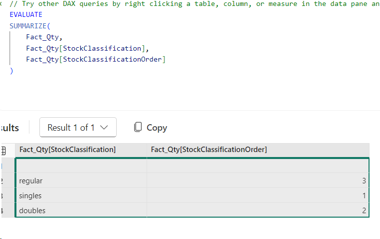 sort by another column error - Microsoft Fabric Community