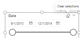 Solved: Date Between Slicer not showing latest end date fr ...