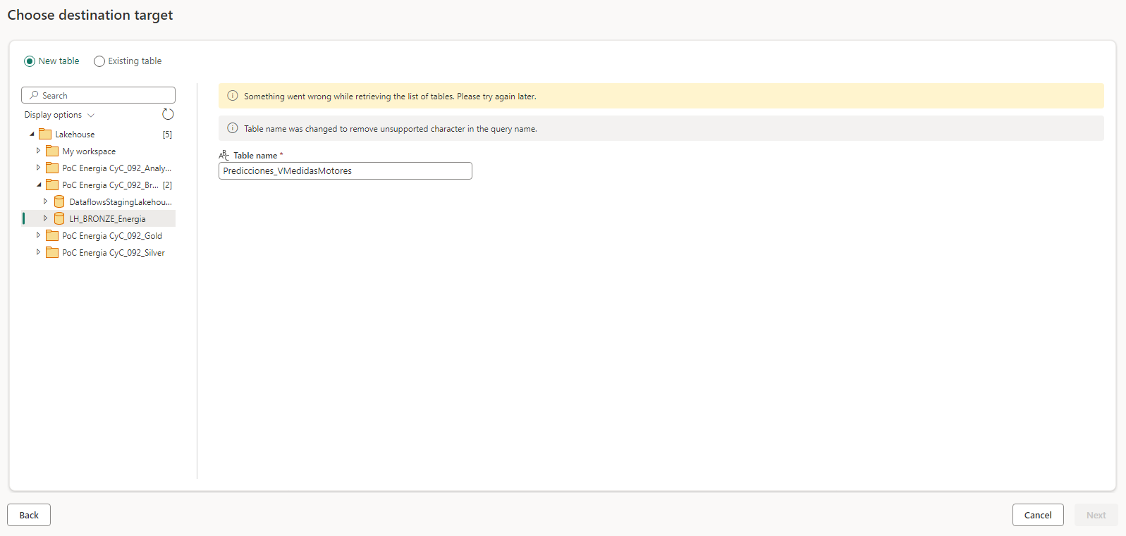 Can't load data from SQL Server into Lakehouse. Ca... - Microsoft ...