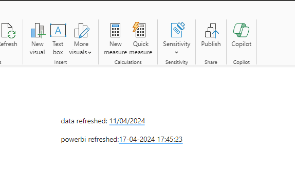 Text values not showing in power bi service - Microsoft Fabric Community