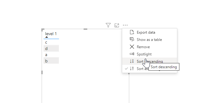 Sort by Column In matrix not working, please help - Microsoft Fabric ...