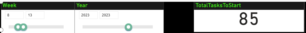 Facing issue in selecting the week filter - Microsoft Fabric Community