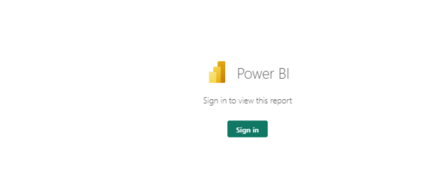 Power BI Embed Sign in unable to click - Microsoft Fabric Community