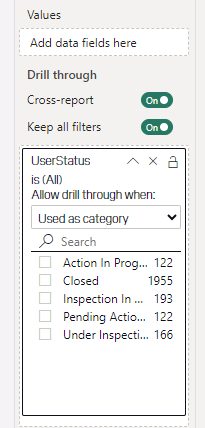 Drill Through Question - Microsoft Fabric Community