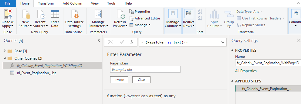 Solved: Power Query API Help with Generating all the next ...