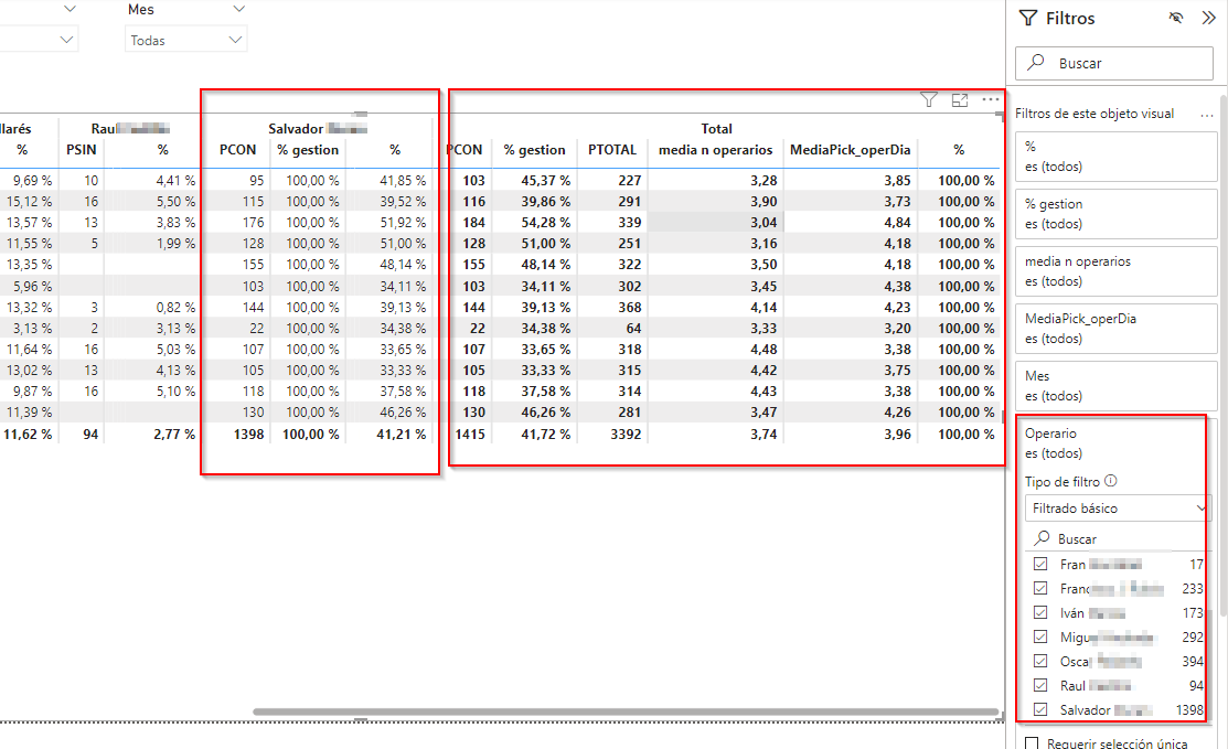 filter values in array without changing the measur... - Microsoft ...