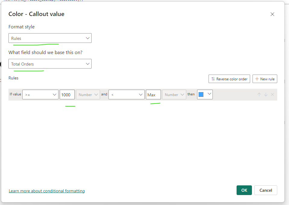Solved: Visual CARD RED on Negative Value. - Microsoft Fabric Community