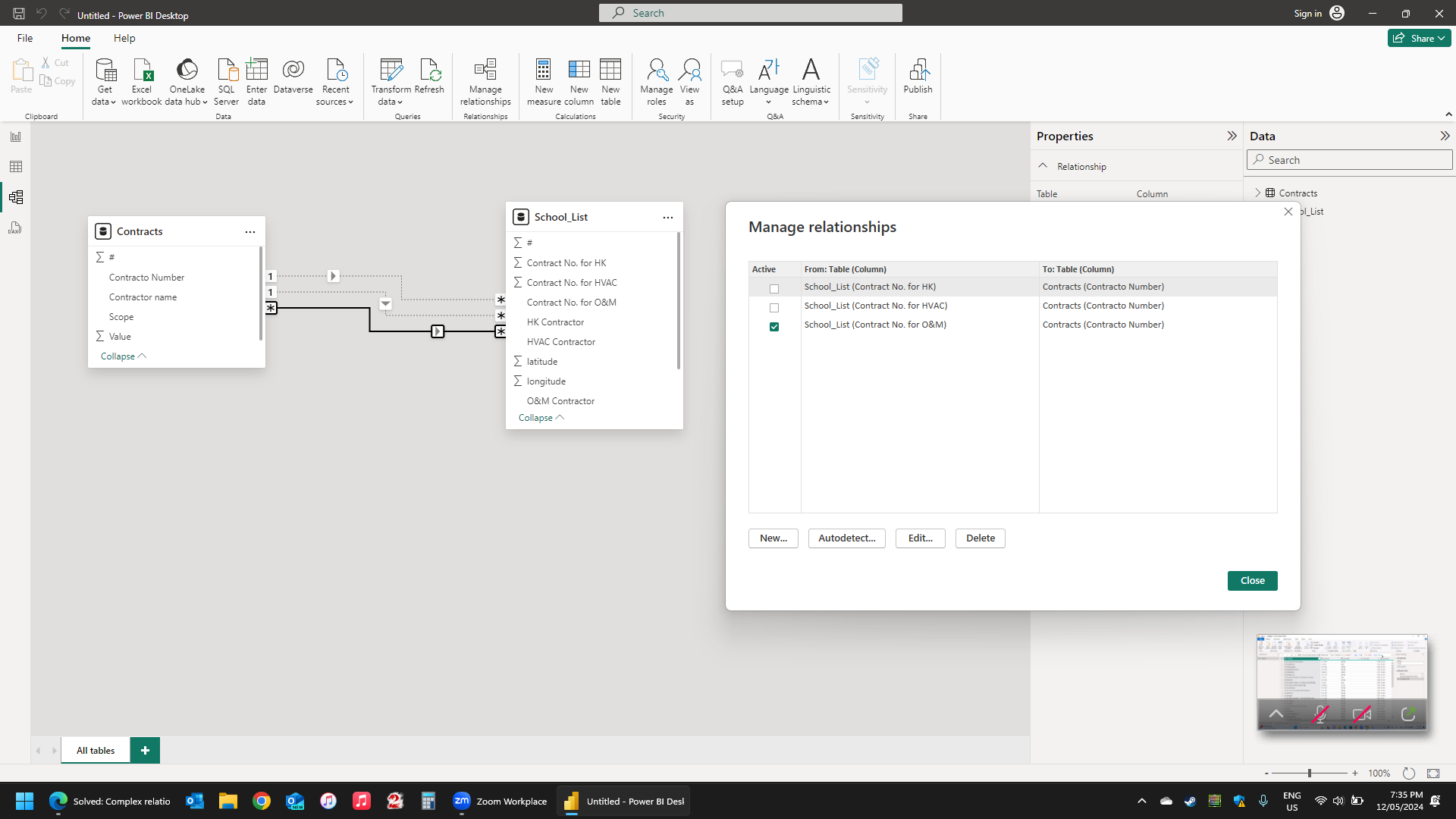 Complicated relationship in tables - Microsoft Fabric Community