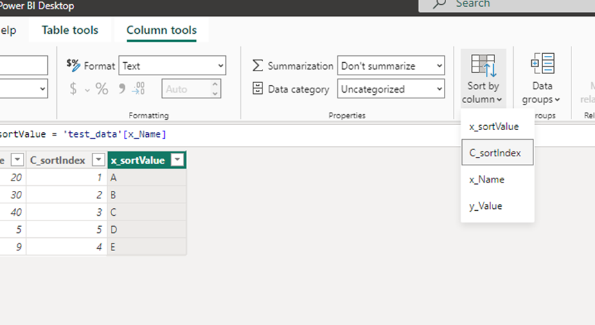 Solved: Sort X-axis Line and clustered column chart - Microsoft Fabric ...