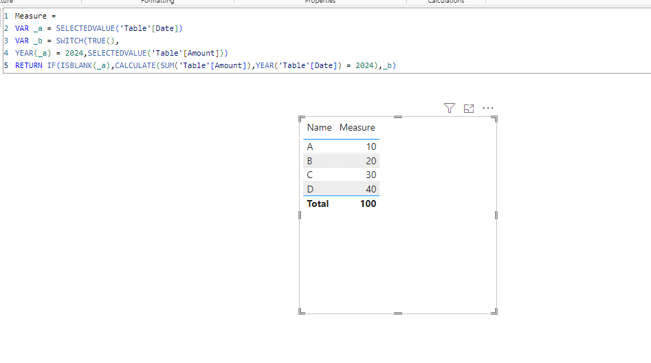 Not Getting a total on table visual - Microsoft Fabric Community