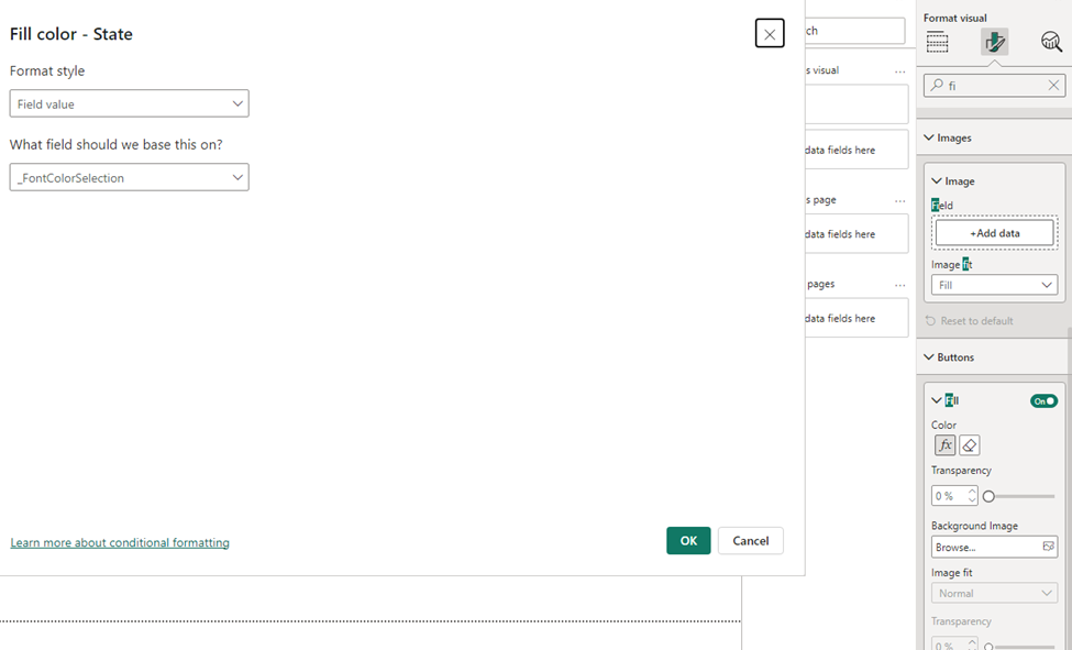 New filter Slicer : Condition Color : Select all - Microsoft Fabric ...