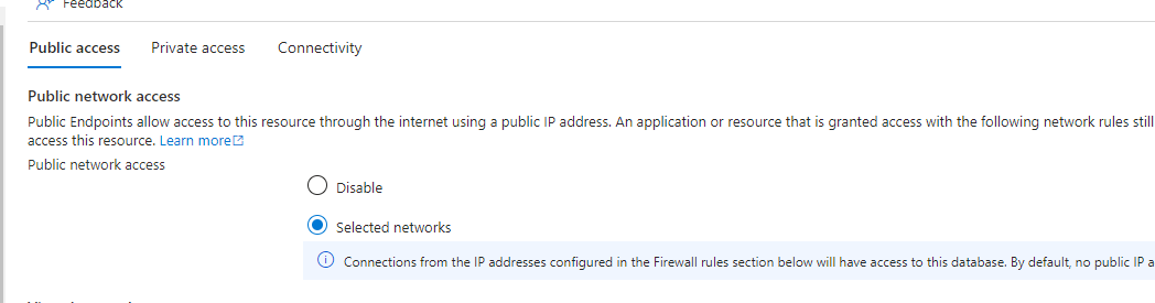 How to access Azure SQL Database without allowing ... - Microsoft ...