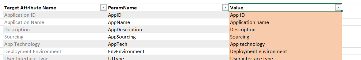Dynamically referencing a table column using mappi... - Microsoft ...
