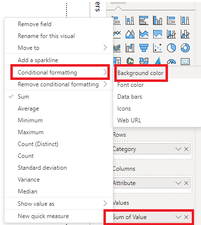 Solved: How to color a field in a row inside a table in Po ...