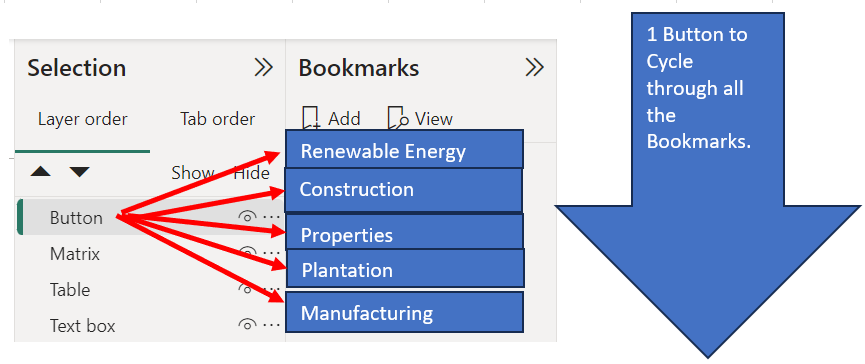Adding button to switch parameters within a page F... - Microsoft ...