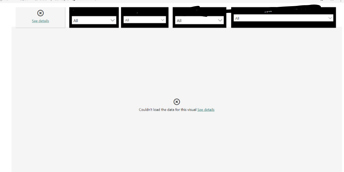 PowerBI Report issue - Microsoft Fabric Community