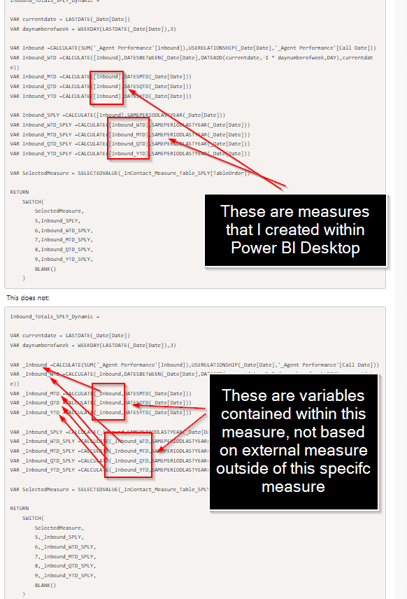 Dynamic Measures Not Working As Should - Microsoft Fabric Community
