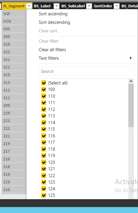 Solved: Cannot filter - Microsoft Fabric Community