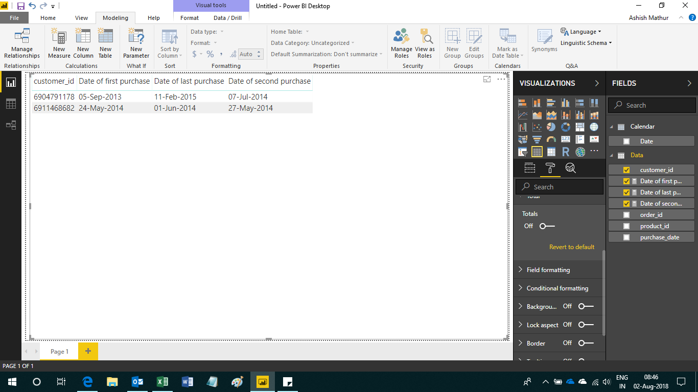 Solved: Calculate A Customer's Second Order - Page 2 - Microsoft Fabric ...