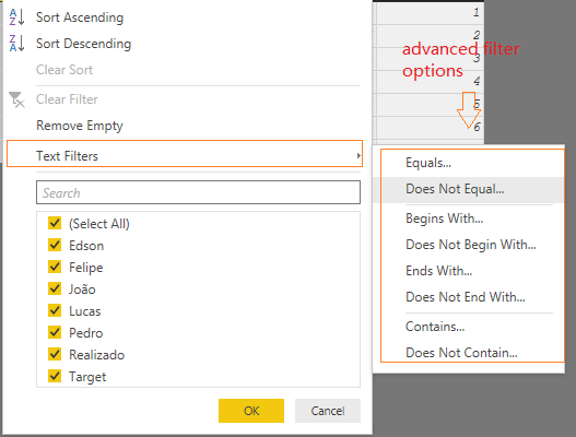 Solved: Cannot filter - Microsoft Fabric Community