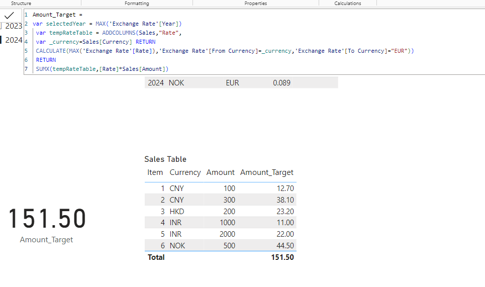 Solved: How to create a measure to calculate the sum amoun ...