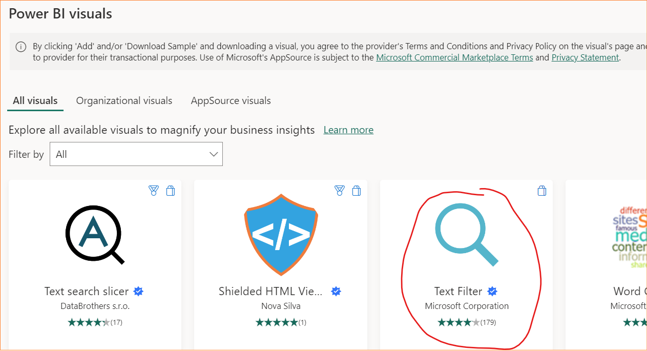 Solved: Text Filter - Microsoft Fabric Community