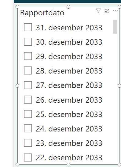 Question slicer dates - Microsoft Fabric Community