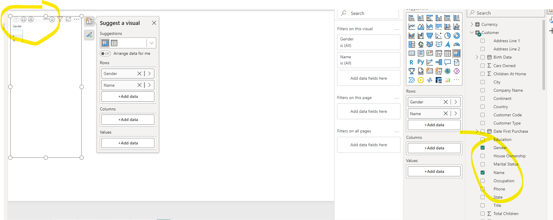Solved: understand difference of display - Microsoft Fabric Community