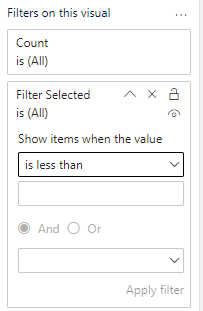 Solved: Showing visual only when slicer selected - Microsoft Fabric ...