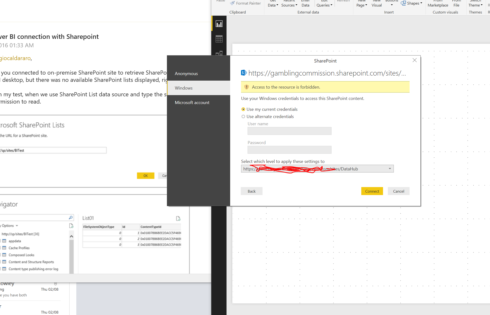 Solved: Connecting to Sharepoint Online List - Microsoft Fabric Community