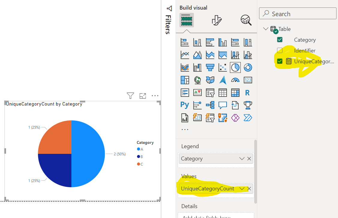 Solved: Count based on distinct other column - Microsoft Fabric Community