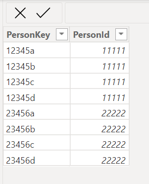 Bridge table and visuals not working - Microsoft Fabric Community