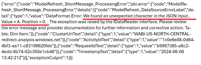 Solved: Refresh Failing; Internal Service Error - Microsoft Fabric ...