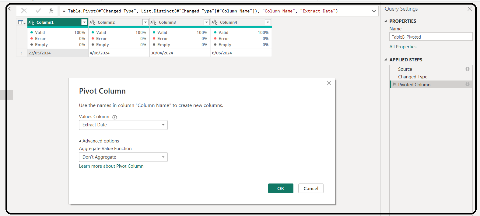 Dynamic column name based on a column value coming... - Microsoft ...