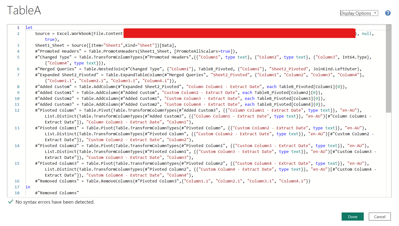Dynamic column name based on a column value coming... - Microsoft ...