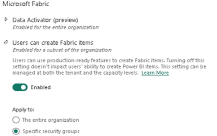 Solved: PowerBI - Fabric License Integration - Microsoft Fabric Community