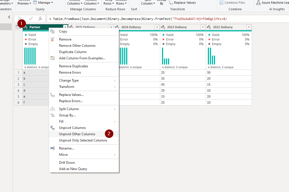 Dynamically changing columns - Microsoft Fabric Community
