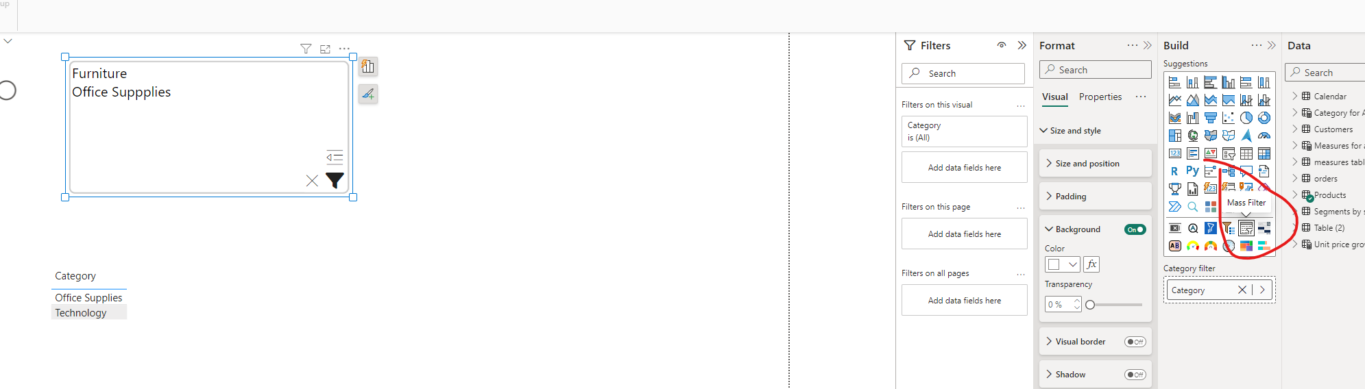 Solved: Idea - List Filter - Microsoft Fabric Community