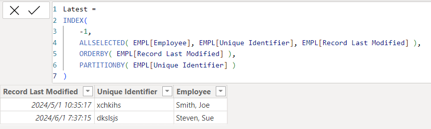 Solved: Filter to most recent employee record - Microsoft Fabric Community