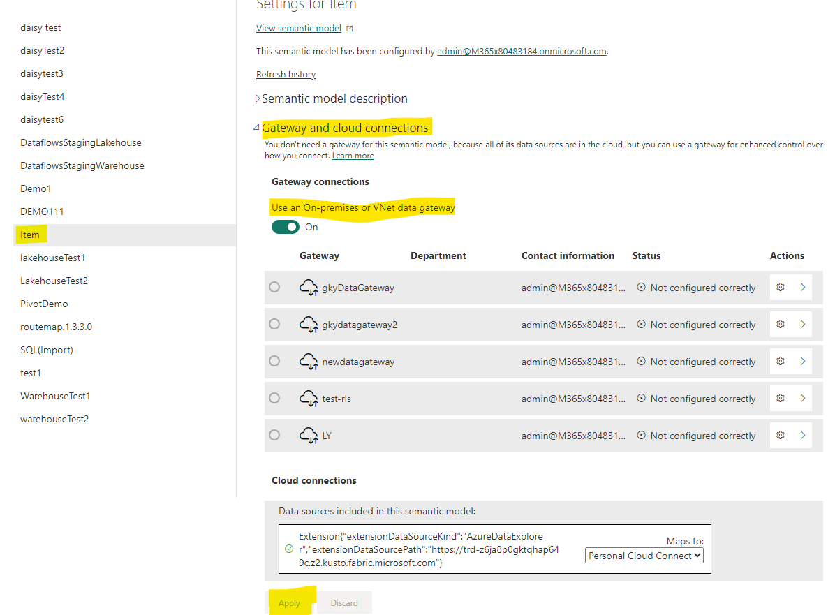 can't create power bi app - Microsoft Fabric Community