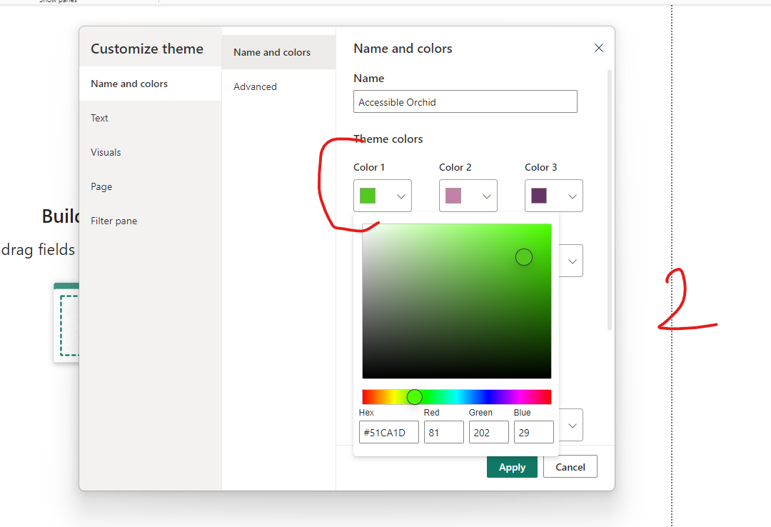Solved: Color coding for a visual - Microsoft Fabric Community