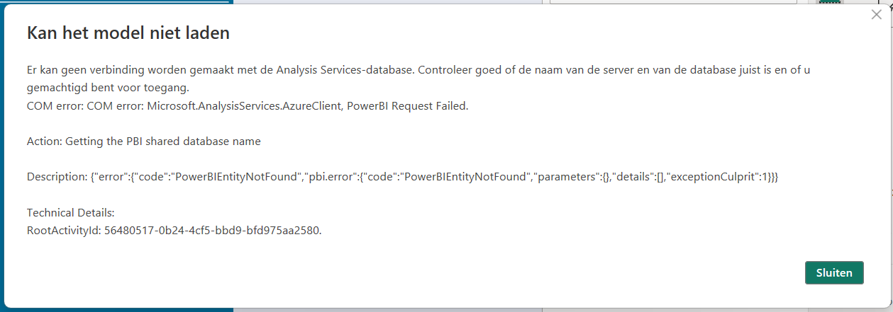 Error (model cannot be loaded) after saving a repo... - Microsoft ...