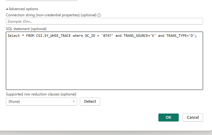 Solved: Filter by current date only through SQL Statement ...