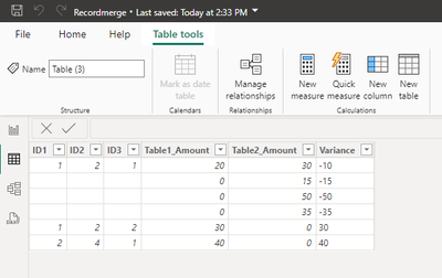 Merging records from two tables - Microsoft Fabric Community