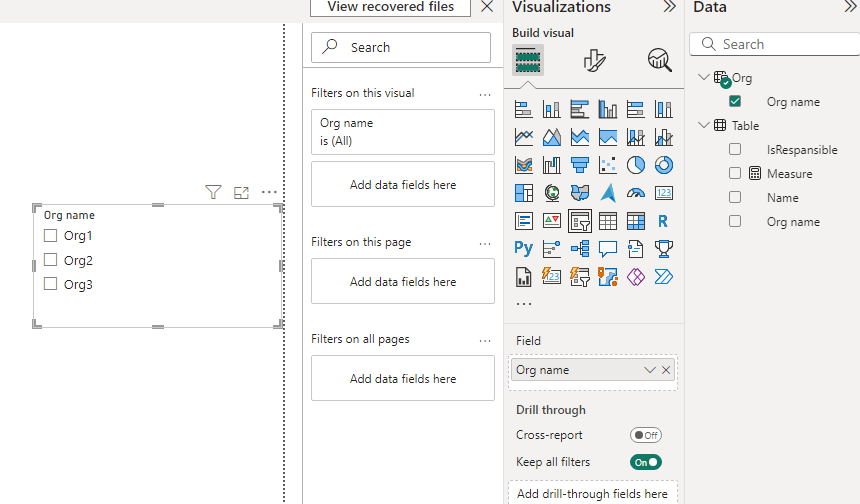 Solved: filter list if slicer is selected - Microsoft Fabric Community