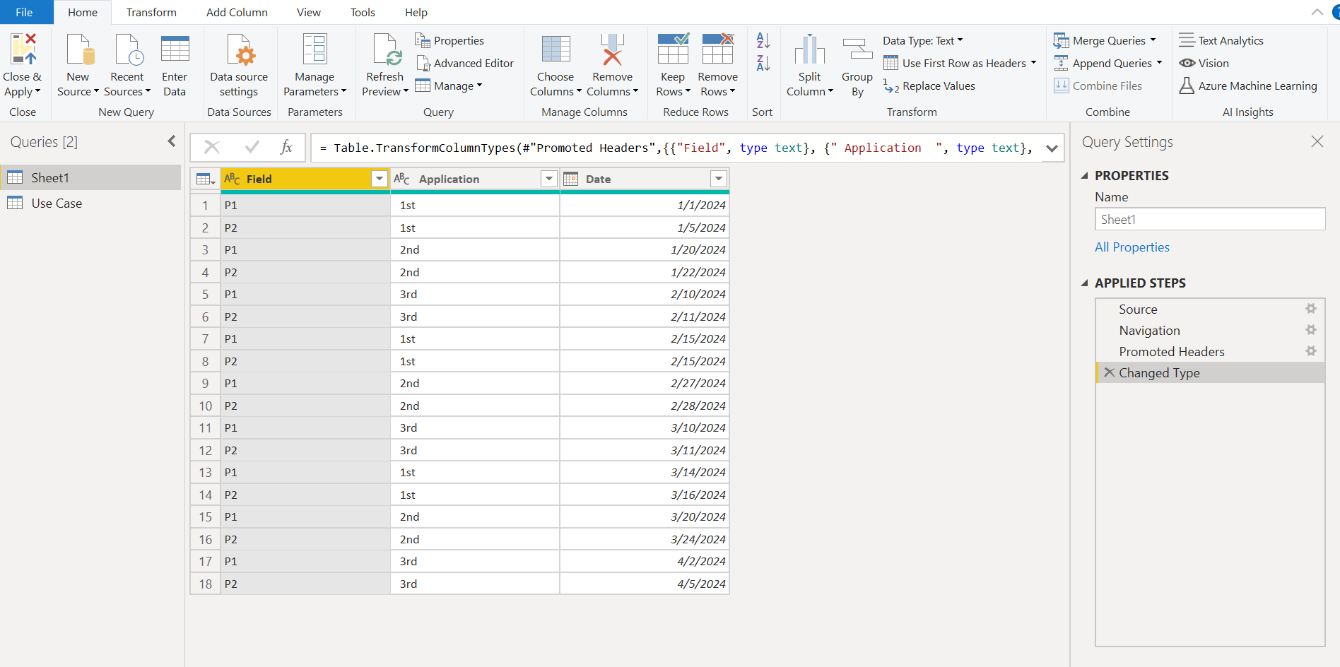 Solved: Difference between set of dates on the same column - Microsoft ...