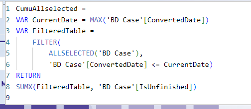 Solved: Cumulative SUM - Microsoft Fabric Community